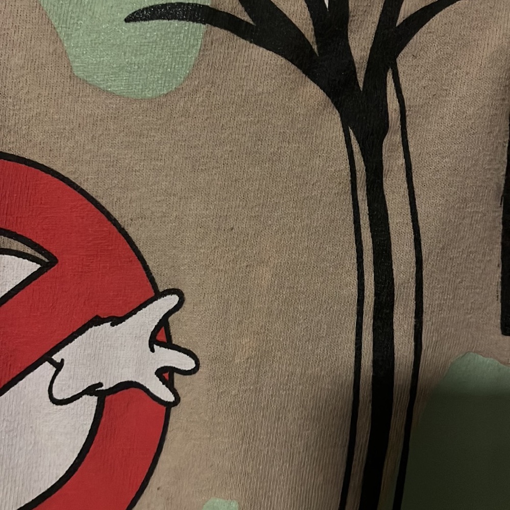 Ghostbusters Venkman Graphic Tee Glows in the Dark Mens Size Small RARE - Picture 11 of 11